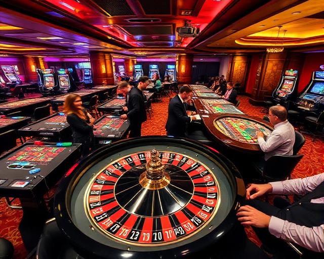 Neon Bay Casino concept